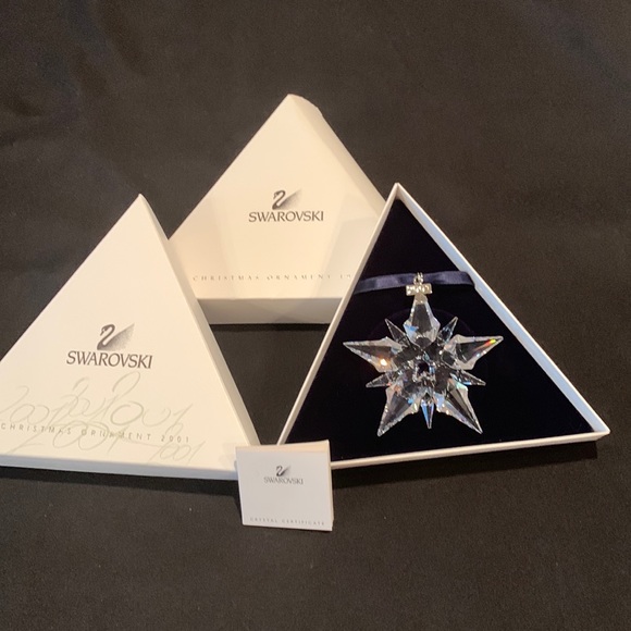 Swarovski Other - 2001 Swarovski Christmas Ornament